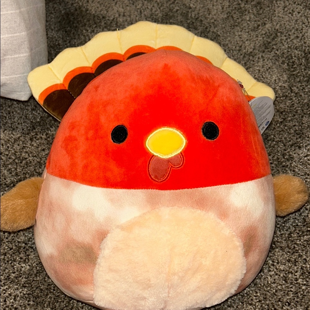 Squishmallow turkey stuffie